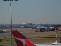 747-400 taking off - Sydney Airport (NSW, Australia)