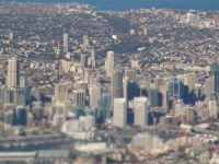 Sydney CBD - Over Sydney (NSW, Australia)