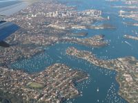 Lane Cove - Over Sydney (NSW, Australia)