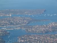 Port Jackson - Over Sydney (NSW, Australia)