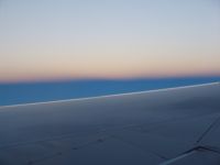Dusk over the wing - Pacific Ocean (No State, International)