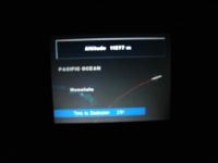Inflight location monitor - Pacific Ocean (No State, International)