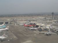 American Airlines terminal - LAX (California, USA)