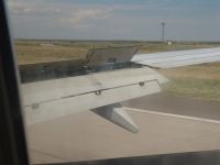 Air brakes - Over Denver (Colorado, USA)