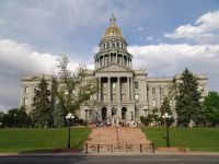 State Capitol building - Civic Center Park (Colorado, USA)