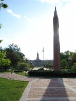 Civic Centre building and monument - Civic Center Park (Colorado, USA)