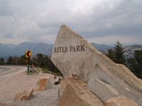 Estes Park sign - Estes Park (Colorado, USA)