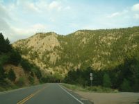 Tahosa Valley Canyon east of Rocky Mountains NP - Route 7 south (Colorado, USA)