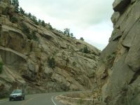 Tahosa Valley Canyon east of Rocky Mountains NP - Route 7 south (Colorado, USA)