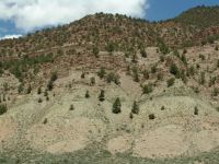 Rocky hillsides - I70 west (Colorado, USA)