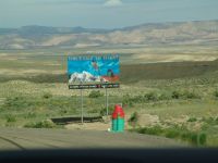Welcome to Utah - I70 (Utah, USA)