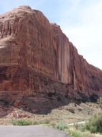 Cliff face - Colorado Gorge (Utah, USA)