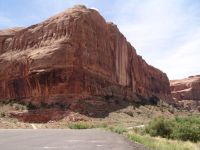 Cliff face - Colorado Gorge (Utah, USA)