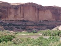 Cliff face - Colorado Gorge (Utah, USA)