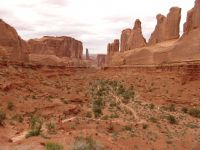 Park Avenue - Arches National Park (Utah, USA)