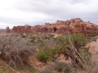Double Arch among the rest of the rocks - Arches National Park (Utah, USA)