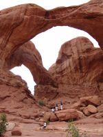Double Arch - Arches National Park (Utah, USA)