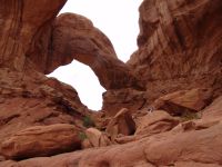 Far side of Double Arch - Arches National Park (Utah, USA)
