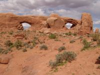North and South Arch - Arches National Park (Utah, USA)