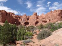 Cove of Caves - Arches National Park (Utah, USA)