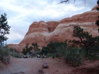 Weatherworn rocks - Arches National Park (Utah, USA)