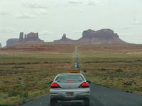 Road to Monument Valley - Monument Valley (Utah, USA)