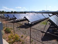 Solar cells at the visitors centre - Natural Bridges National Monument (Utah, USA)