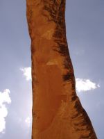 Owachomo Bridge from below - Natural Bridges National Monument (Utah, USA)
