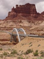 Bridge over the Colorado/Glen Canyon - Glen Canyon (Utah, USA)