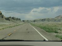 Lunar landscape - Route 24 West (Utah, USA)