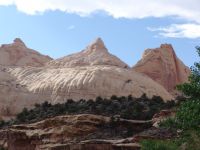 Navajo Sandstone domes - Capitol Reef National Park (Utah, USA)