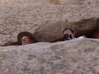 The parents waiting for sunlight - Capitol Reef National Park (Utah, USA)