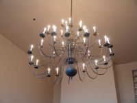 Chandelier at Go West Lodge, Torrey - Go West Lodge, Torrey (Utah, USA)