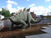 Stegosaurus model - Utah Field House of Natural History State Park Museum (Utah, USA)