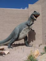 Tyrannosaurus model - Utah Field House of Natural History State Park Museum (Utah, USA)