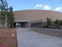 Front entrance of the museum - Utah Field House of Natural History State Park Museum (Utah, USA)