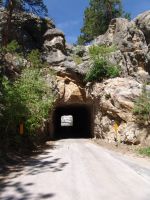 Tunnel 1 on Iron Mountain Road - Custer State Park (South Dakota, USA)
