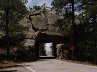 Tunnel 3 on Iron Mountain Road - Custer State Park (South Dakota, USA)