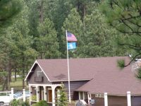 South Dakota state flag - Custer State Park (South Dakota, USA)