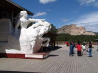 Crazy Horse model and memorial - Crazy Horse Memorial (South Dakota, USA)