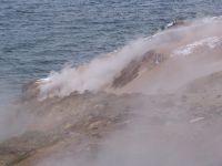 Steam vents by Yellowstone Lake - Yellowstone National Park (Wyoming, USA)