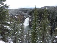 Upper Falls of the Yellowstone River - Yellowstone National Park (Wyoming, USA)