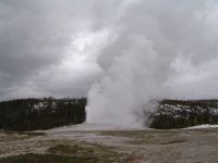 Old Faithful - Yellowstone National Park (Wyoming, USA)