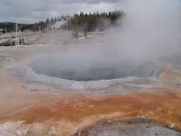 Hot pools - Yellowstone National Park (Wyoming, USA)