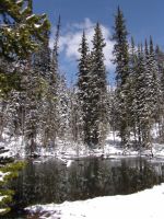 Isa Lake, Craig Pass - Yellowstone National Park (Wyoming, USA)