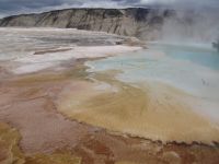 Mammoth Hot Springs - Yellowstone National Park (Wyoming, USA)