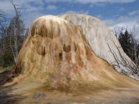 Orange Spring Mound - Yellowstone National Park (Wyoming, USA)