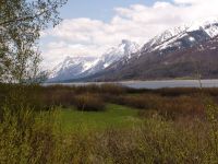 Grand Teton range over Jackson Lake - Grand Teton National Park (Wyoming, USA)