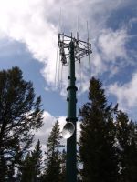 Mobile phone tower - Grand Teton National Park (Wyoming, USA)