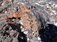 Textured rock - Craters of the Moon National Monument (Idaho, USA)